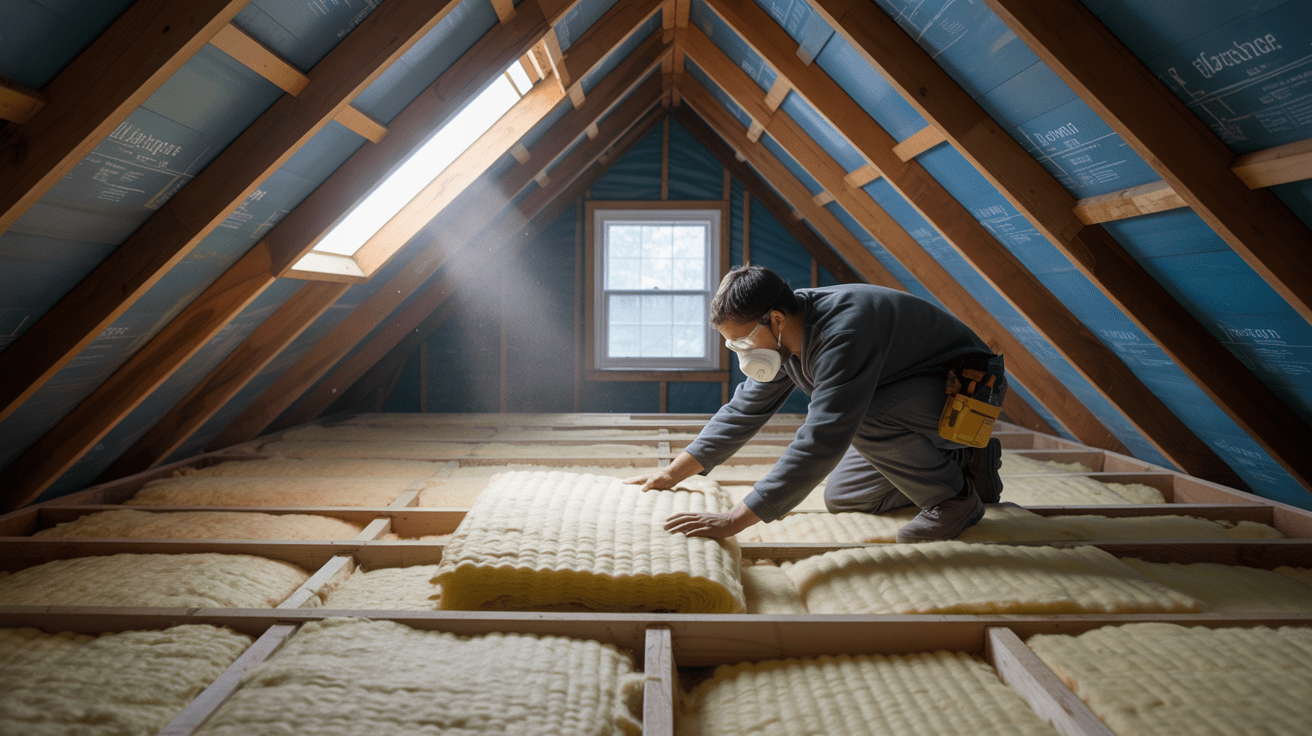 Attic insulation energy savings Bridgewater NJ