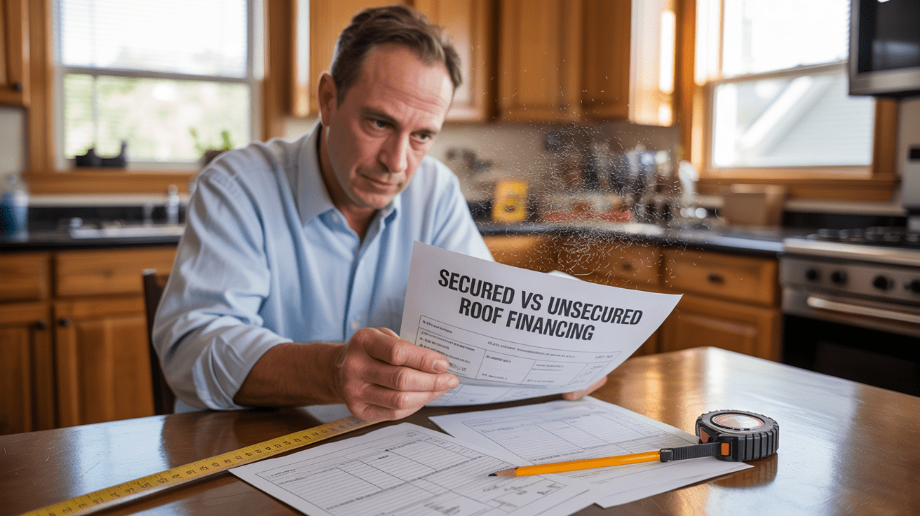 Secured and unsecured roof financing Bridgewater NJ