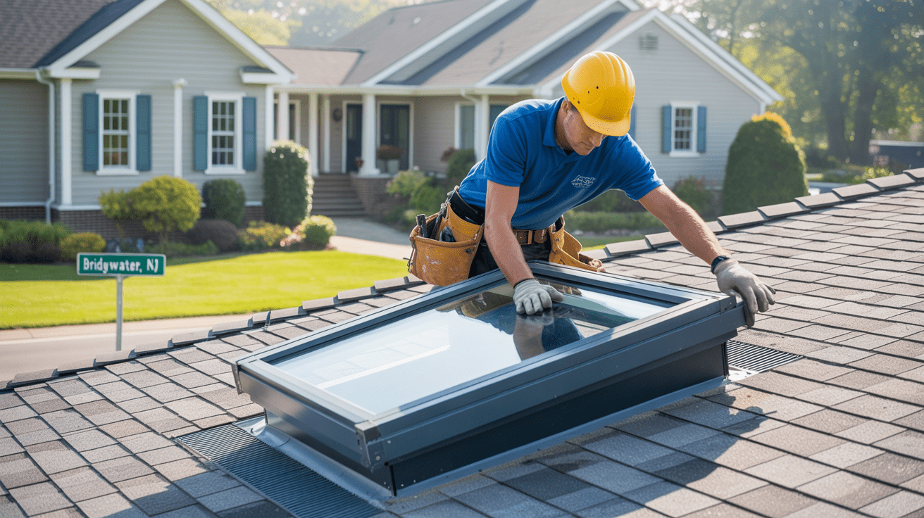 Skylight upgrades energy efficient Bridgewater NJ